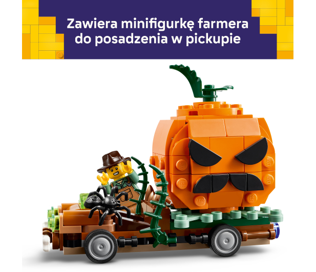 LEGO ICONIC 40822 Dyniowy pickup - 1547393 - zdjęcie 8